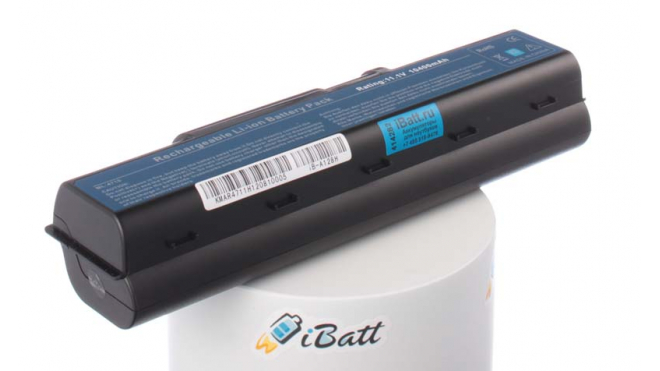 Аккумуляторная батарея iBatt iB-A128H для ноутбука eMachinesЕмкость (mAh): 10400. Напряжение (V): 11,1