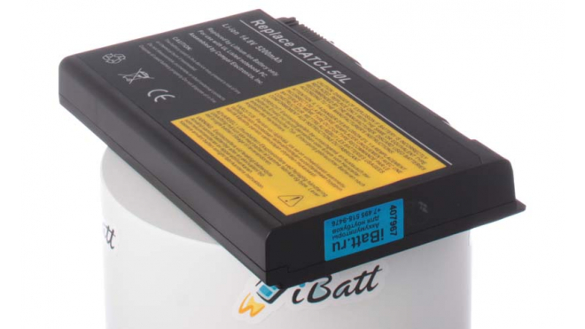 Аккумуляторная батарея iBatt iB-A115H для ноутбука Rover bookЕмкость (mAh): 5200. Напряжение (V): 14,8