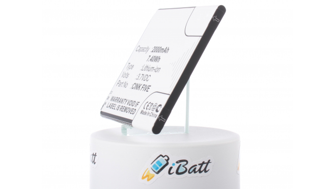 Аккумуляторная батарея iBatt iB-M835 для телефонов, смартфонов MicroMAXЕмкость (mAh): 2000. Напряжение (V): 3,7