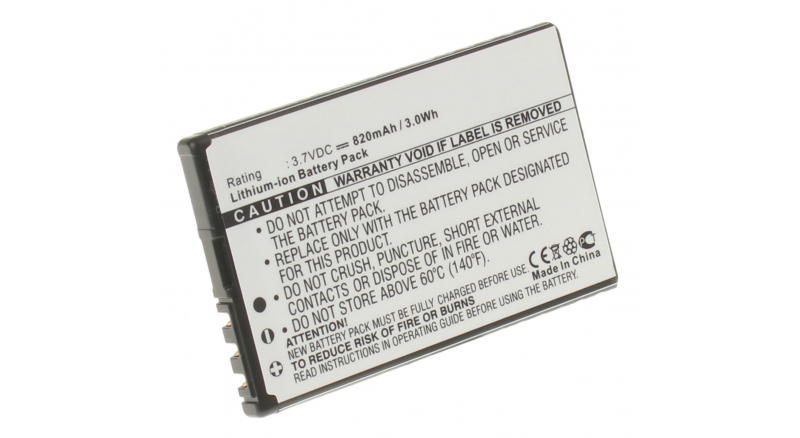 Аккумуляторная батарея BL-4CT для телефонов, смартфонов Gresso. Артикул iB-M314.Емкость (mAh): 820. Напряжение (V): 3,7