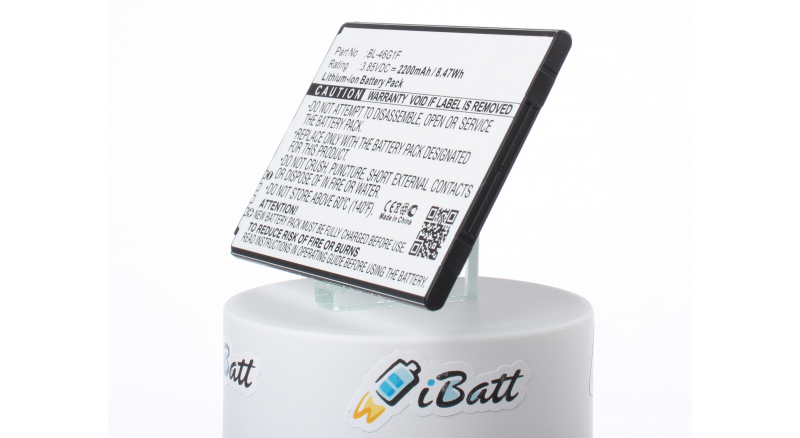 Аккумуляторная батарея iBatt iB-M2157 для телефонов, смартфонов LGЕмкость (mAh): 2200. Напряжение (V): 3,85