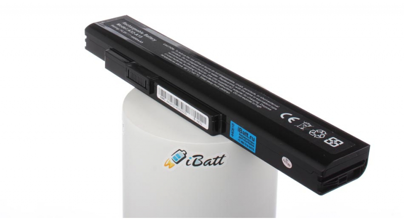 Аккумуляторная батарея iBatt iB-A832 для ноутбука MSIЕмкость (mAh): 4400. Напряжение (V): 14,8