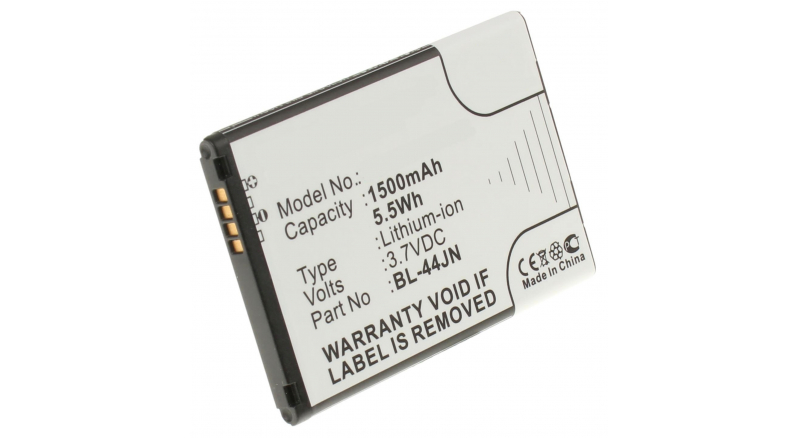 Аккумуляторная батарея для телефона, смартфона LG LS855 Marquee. Артикул iB-M344.Емкость (mAh): 1500. Напряжение (V): 3,7