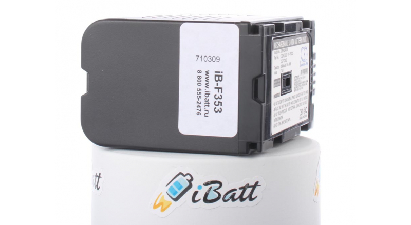 Аккумуляторная батарея iBatt iB-F353 для фотокамер и видеокамер HitachiЕмкость (mAh): 7800. Напряжение (V): 7,4