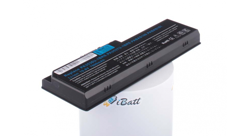 Аккумуляторная батарея CL4537B.083 для ноутбуков Toshiba. Артикул iB-A542H.Емкость (mAh): 7800. Напряжение (V): 11,1