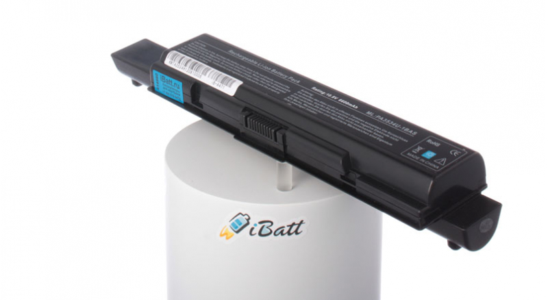 Аккумуляторная батарея iBatt iB-A471 для ноутбука ToshibaЕмкость (mAh): 6600. Напряжение (V): 10,8