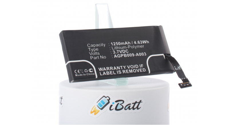 Аккумуляторная батарея iBatt iB-M600 для телефонов, смартфонов Sony EricssonЕмкость (mAh): 1250. Напряжение (V): 3,7