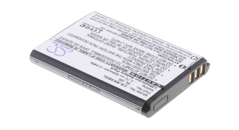 Аккумуляторная батарея BL-5V для телефонов, смартфонов BLU. Артикул iB-F655.Емкость (mAh): 550. Напряжение (V): 3,7