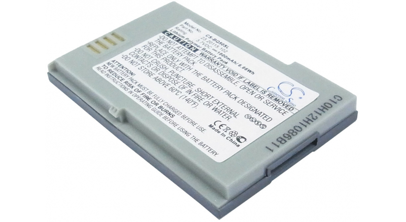 Аккумуляторная батарея iBatt iB-M1425 для телефонов, смартфонов BenQ-SiemensЕмкость (mAh): 1800. Напряжение (V): 3,7