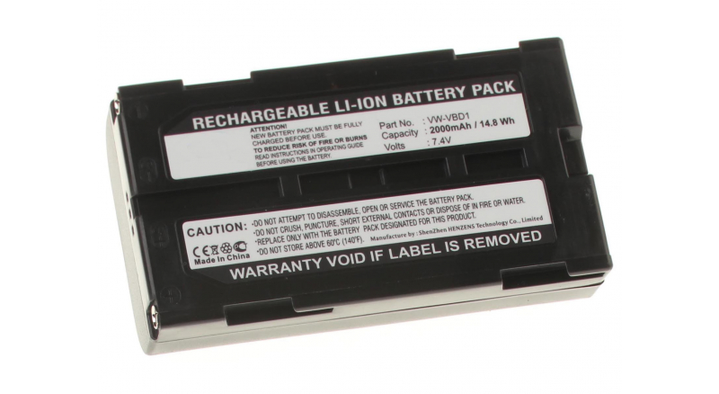 Аккумуляторная батарея BN-V812 для фотоаппаратов и видеокамер Rca. Артикул iB-F367.Емкость (mAh): 2000. Напряжение (V): 7,4