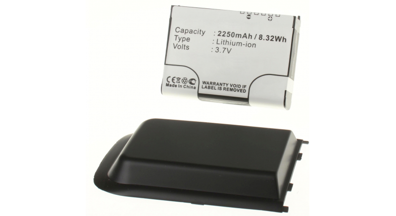 Аккумуляторная батарея для телефона, смартфона Qtek G100. Артикул iB-M128.Емкость (mAh): 2250. Напряжение (V): 3,7