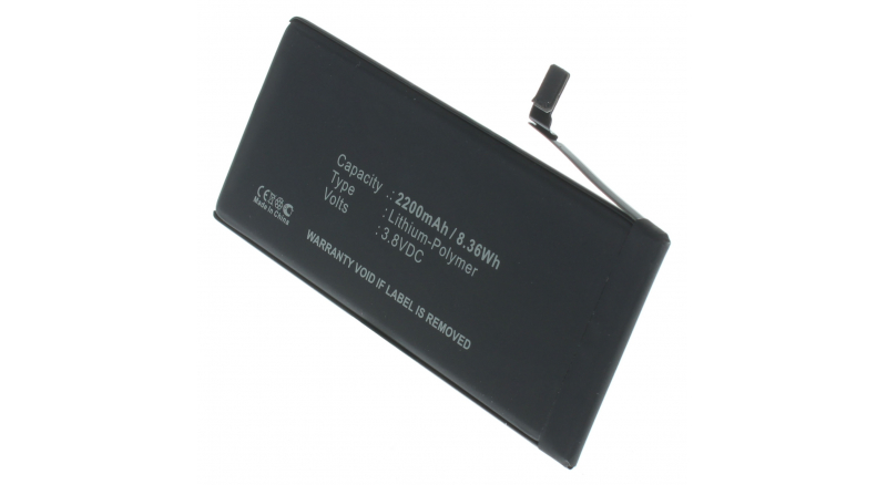 Аккумуляторная батарея iBatt iB-M3110 для телефонов, смартфонов AppleЕмкость (mAh): 2200. Напряжение (V): 3,8