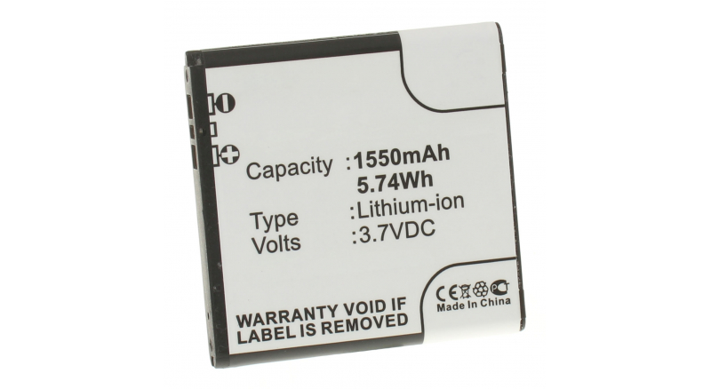 Аккумуляторная батарея для телефона, смартфона Sony Xperia E (C1505). Артикул iB-M358.Емкость (mAh): 1550. Напряжение (V): 3,7