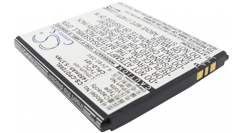 Аккумуляторная батарея iBatt iB-M1598 для телефонов, смартфонов CoolpadЕмкость (mAh): 1450. Напряжение (V): 3,7