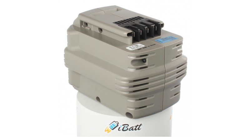 Аккумуляторная батарея iBatt iB-T199 для шуруповертов и другого электроинструмента DeWaltЕмкость (mAh): 3000. Напряжение (V): 24