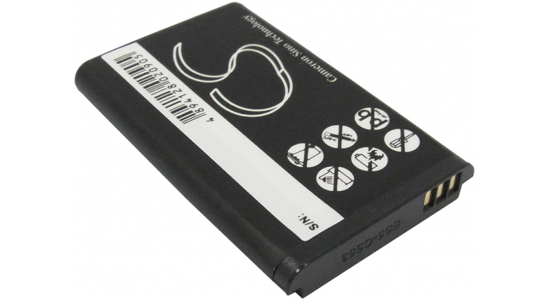 Аккумуляторная батарея 15688 для телефонов, смартфонов Toshiba. Артикул iB-M2917.Емкость (mAh): 1200. Напряжение (V): 3,7
