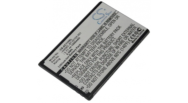 Аккумуляторная батарея HH08C для телефонов, смартфонов Viewsonic. Артикул iB-M300.Емкость (mAh): 1500. Напряжение (V): 3,7