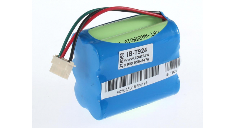 Аккумуляторная батарея для пылесоса iRobot Braava 390. Артикул iB-T924.Емкость (mAh): 1500. Напряжение (V): 7,2