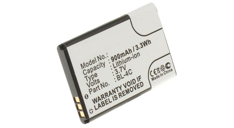 Аккумуляторная батарея C4C60T для телефонов, смартфонов Snami. Артикул iB-M348.Емкость (mAh): 900. Напряжение (V): 3,7
