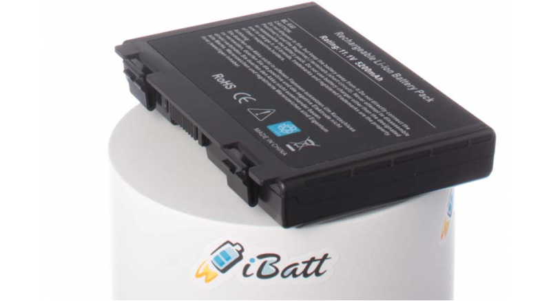 Аккумуляторная батарея CS-AUF82NB для ноутбуков Asus. Артикул iB-A145H.Емкость (mAh): 5200. Напряжение (V): 11,1