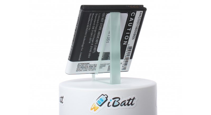 Аккумуляторная батарея iBatt iB-M1351 для телефонов, смартфонов SprintЕмкость (mAh): 1550. Напряжение (V): 3,7