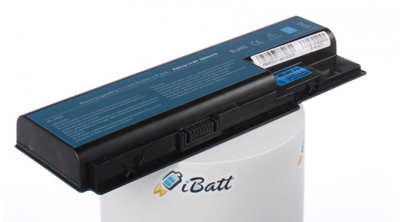 Аккумуляторная батарея BT.00804.024 для ноутбуков eMachines. Артикул iB-A142X.Емкость (mAh): 5800. Напряжение (V): 14,8