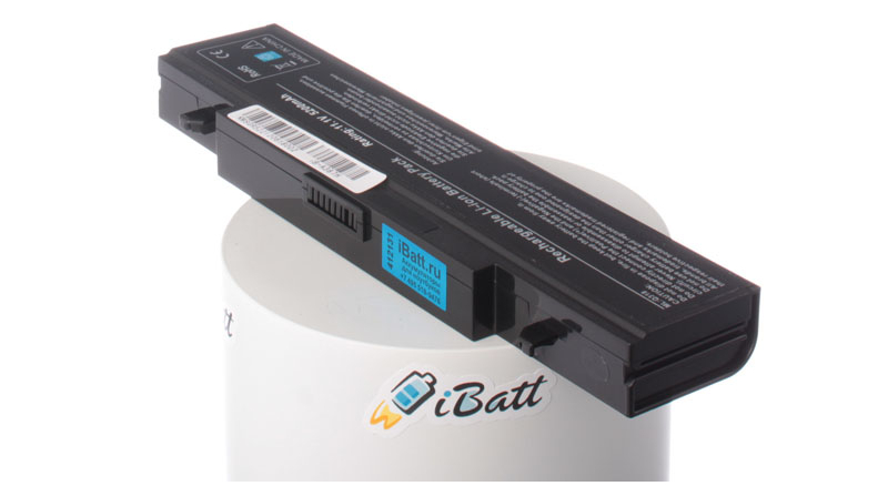 Аккумуляторная батарея iBatt iB-A387H для ноутбука SamsungЕмкость (mAh): 5200. Напряжение (V): 11,1