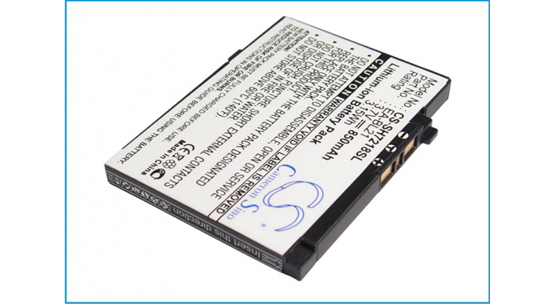 Аккумуляторная батарея для телефона, смартфона Sharp SH7218C. Артикул iB-M2811.Емкость (mAh): 850. Напряжение (V): 3,7