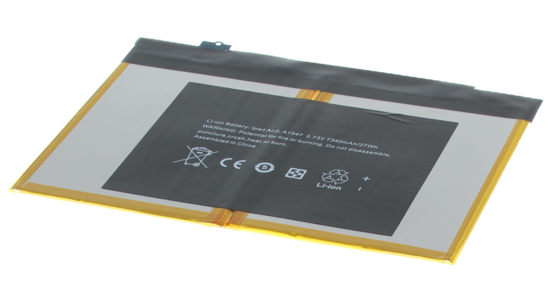 Аккумуляторная батарея для ноутбука Apple IPAD AIR 2. Артикул 11-11453.Емкость (mAh): 5200. Напряжение (V): 3,73