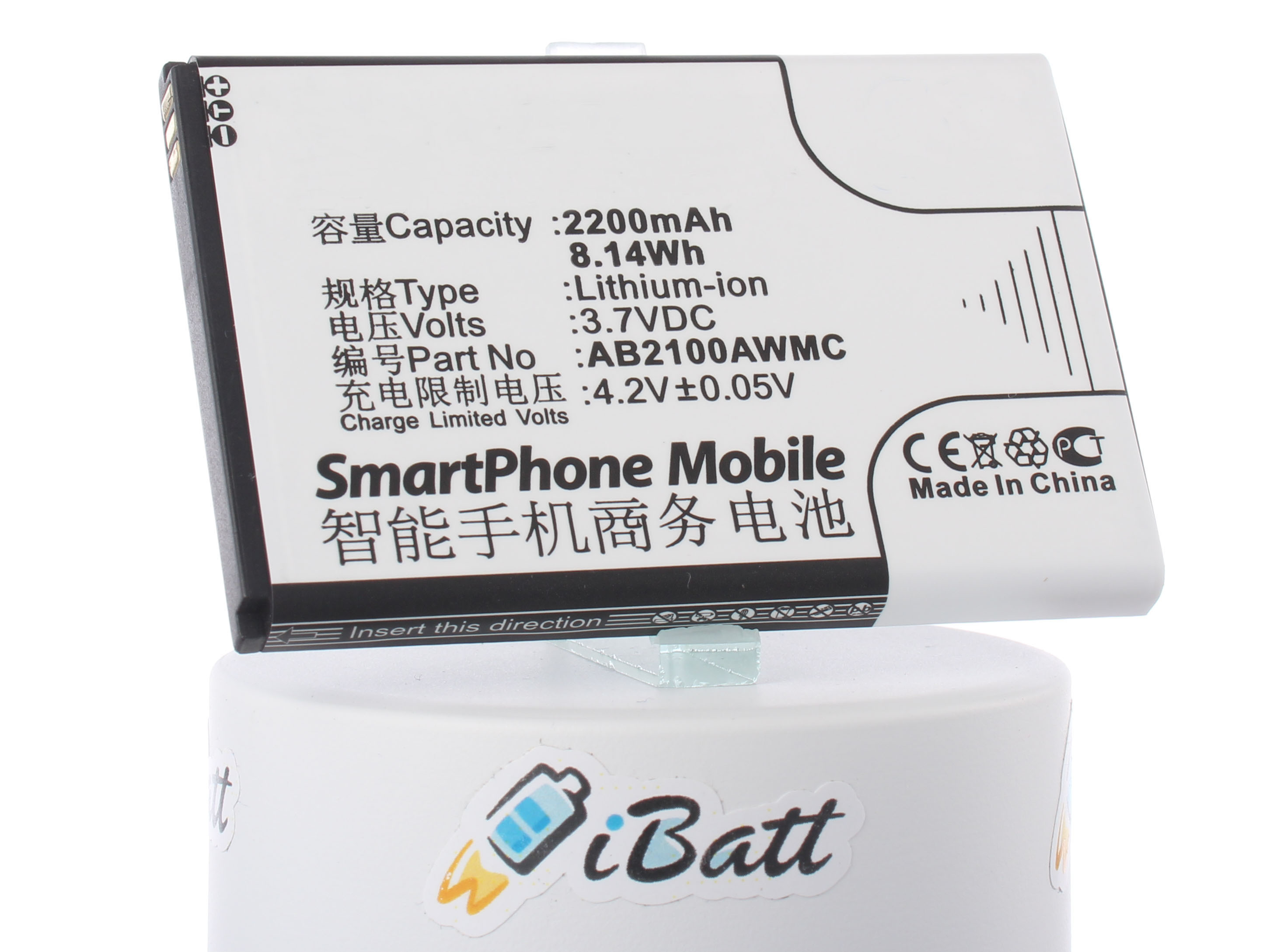 Аккумуляторная батарея iBatt iB-M681 для телефонов, смартфонов PhilipsЕмкость (mAh): 2200. Напряжение (V): 3,7