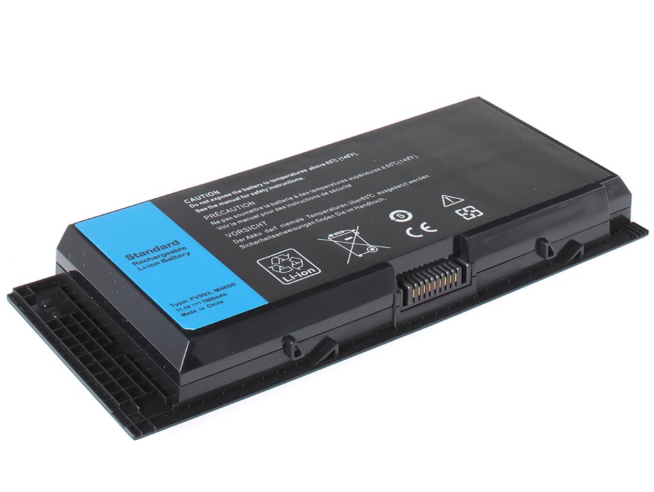 Аккумуляторная батарея для ноутбука Dell Precision M6600 (66-35859-03). Артикул iB-A288H.Емкость (mAh): 7800. Напряжение (V): 11,1