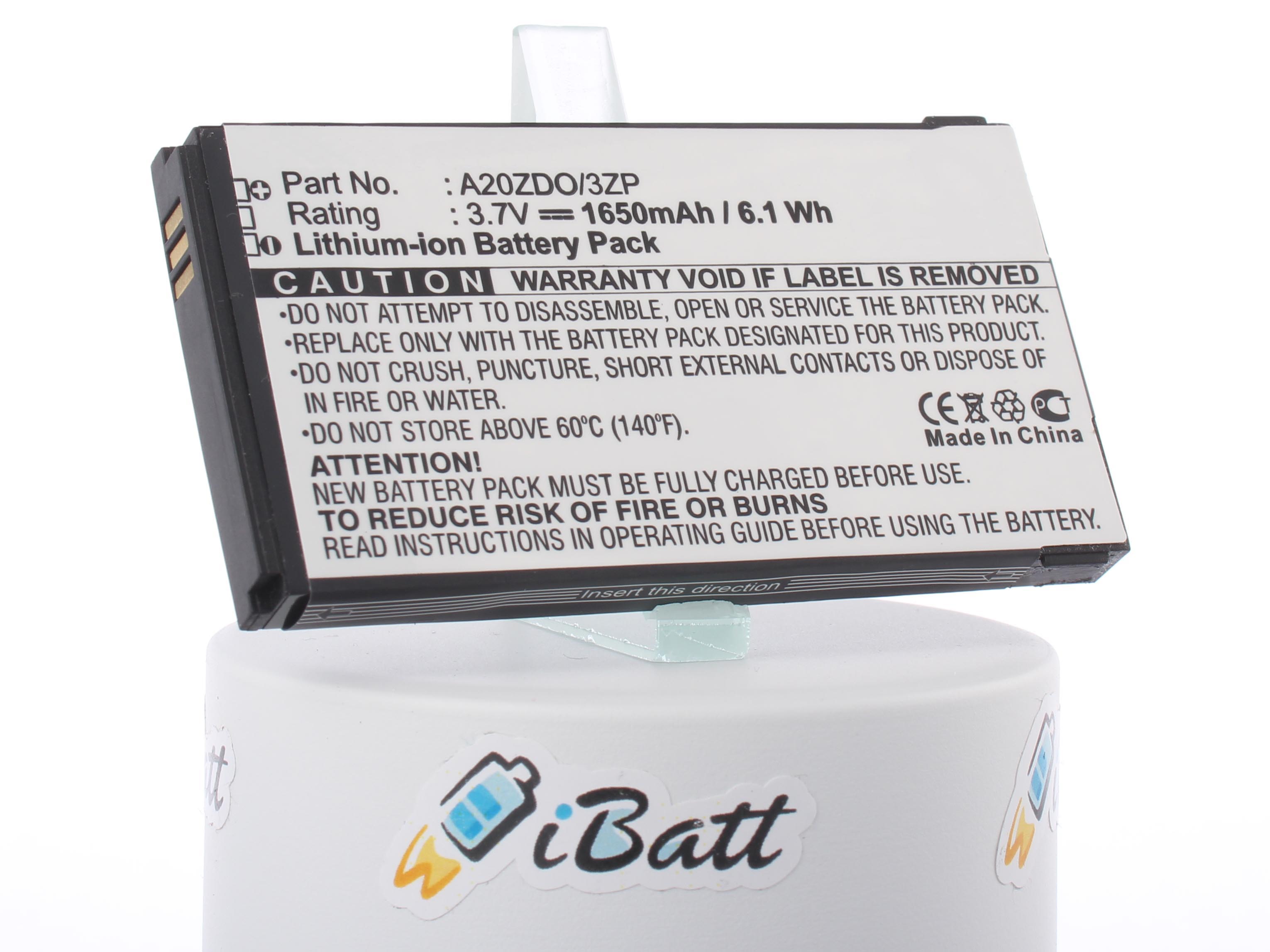 Аккумуляторная батарея iBatt iB-M378 для телефонов, смартфонов PhilipsЕмкость (mAh): 1650. Напряжение (V): 3,7